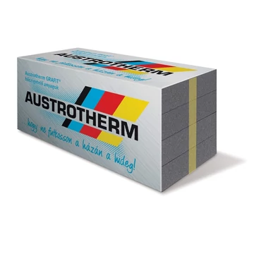 Austrotherm GRAFIT100 EPS homlokzati hőszigetelő tábla 100x50x2 cm