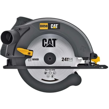 CAT DX59 1400W 185mm kézi körfűrész
