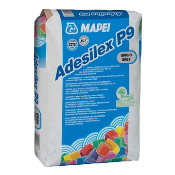 Mapei Adesilex P9 Szürke 25 kg Cementbázisú ragasztó