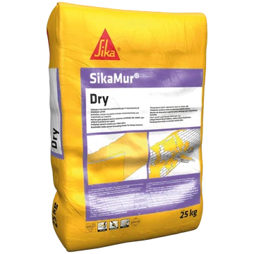SikaMur Dry falszárító habarcs 25 kg-os zsák