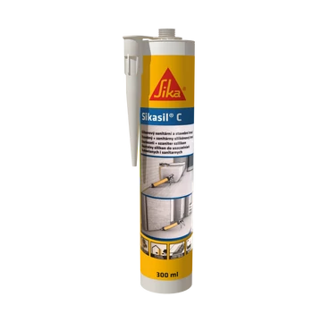 Sikasil C transzparens semleges szilikon tömítőanyag 600 ml-es