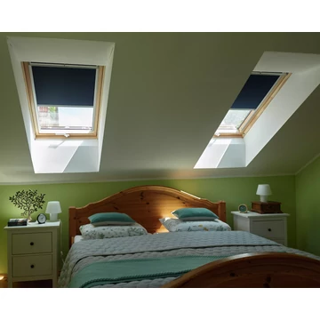 VELUX DKL fényzáró roló, 1100SWL szín, fehér sín, MK06 méret