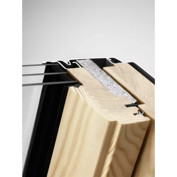 VELUX GLL ablak, felső kilinccsel, standard 3-rtg üveg, 55x78 cm