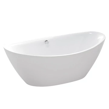 Wellis Arezzo White szabadon álló kád fehér külsővel