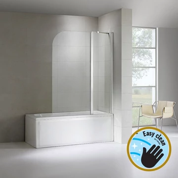 Wellis Edge 120 kádparaván, panellel, Easy Cleannel, üvegtörés garanciával