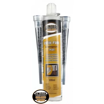 UNITED USFix-P300 Poliészteres dűbelragasztó 300ml