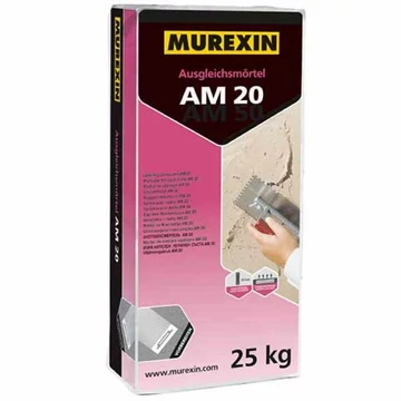 Murexin AM 20 kül- és beltéri aljzatkiegyenlítő habarcs, 25kg