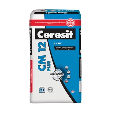 Ceresit CM12 Plus elasztikus vékony és középágyas ragasztó 25kg