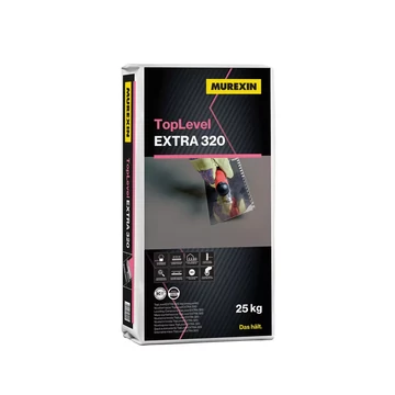 Murexin Toplevel NA 320 kültéri Extra ÖNTERÜLŐ aljzatkiegyenlítő 3-20mm 25kg (SZÁLERŐSÍTETT)