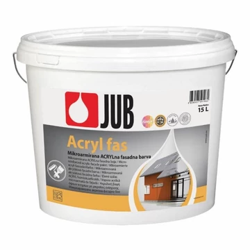 JUB AcrylFas homlokzatfesték szálerősített fehér 15 liter