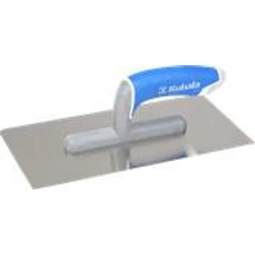 Rozsdamentes simító, 130x270 mm 3K nyél G-22, 2 kerekített sarokkal, MASTER LINE,KUBALA