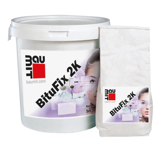 Baumit BituFix 2K ragasztó, homlokzati hőszigeteléshez - 30 l