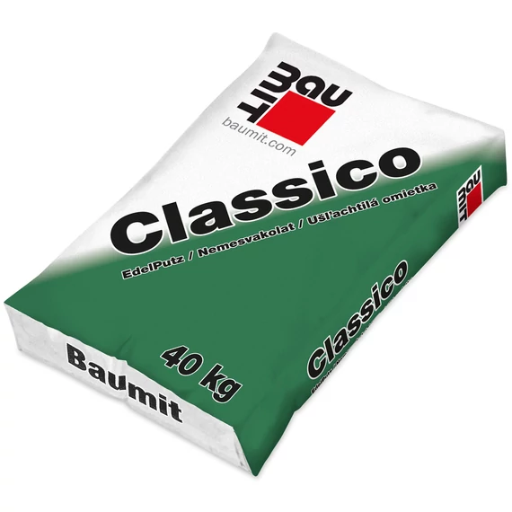 Baumit Classico D2 ásványi nemesvakolat - 40 kg - fehér