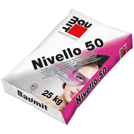 Baumit Nivello 50 aljzatkiegyenlítő - 25 kg