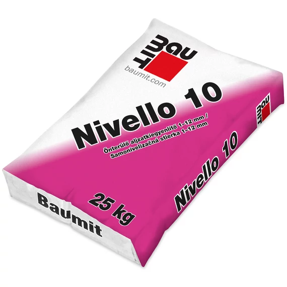 Baumit Nivello 10 aljzatkiegyenlítő - 25 kg
