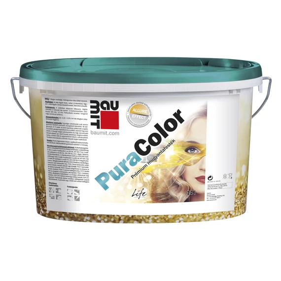 Baumit PuraColor Prémium homlokzatfesték - 14 l - fehér színcsoport