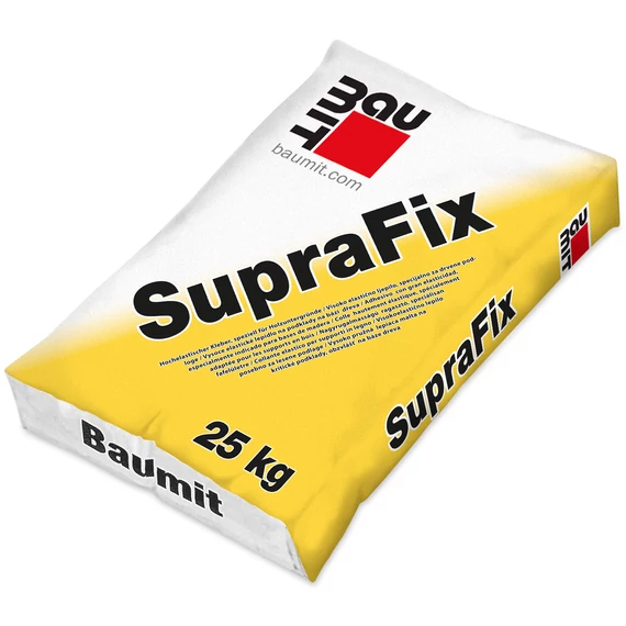 Baumit SupraFix ragasztó, homlokzati hőszigeteléshez - 25 kg