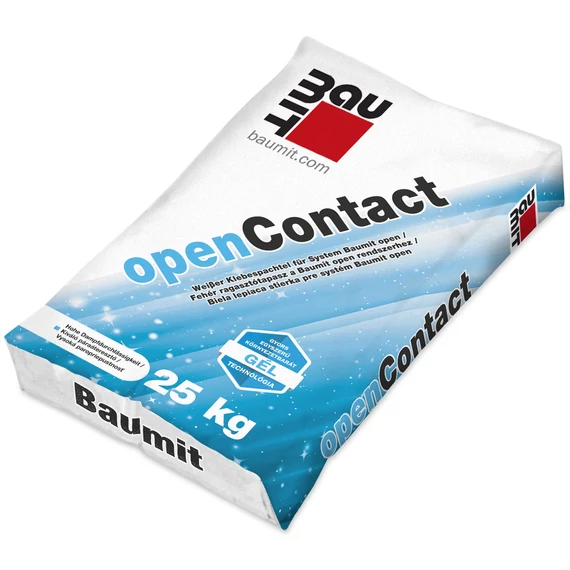Baumit OpenContact ragasztó, homlokzati hőszigeteléshez - 25 kg