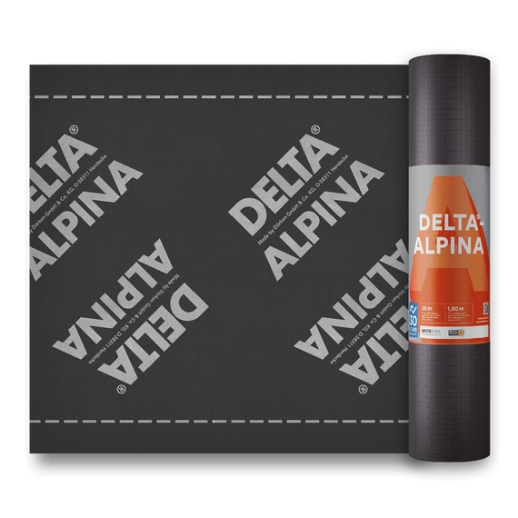 Dörken DELTA®-ALPINA
 páraáteresztő alátétfólia 1,5 m x 30 m