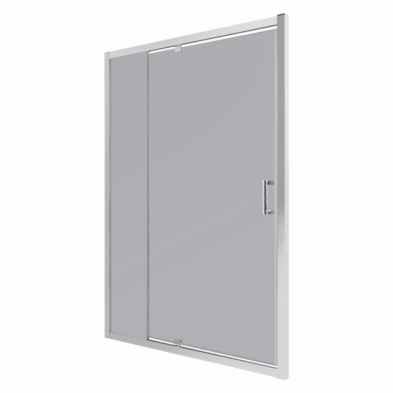 OPTIMOD3140G zuhanyajtó 140x190 grafit üveg