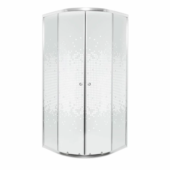 Pixel White 80 íves zuhanykabin zuhanytálca nélkül