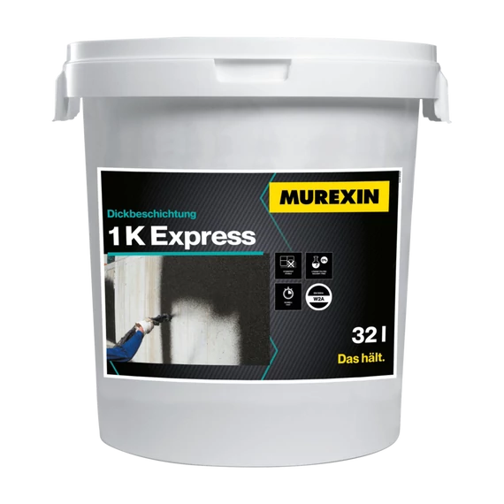 MUREXIN 1K Express Bitumenes VastAGbevonat, 32 L