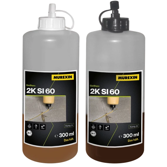 MUREXIN 2K SI 60 Kiöntőgyanta 600 Ml / Db, A+B Komponens