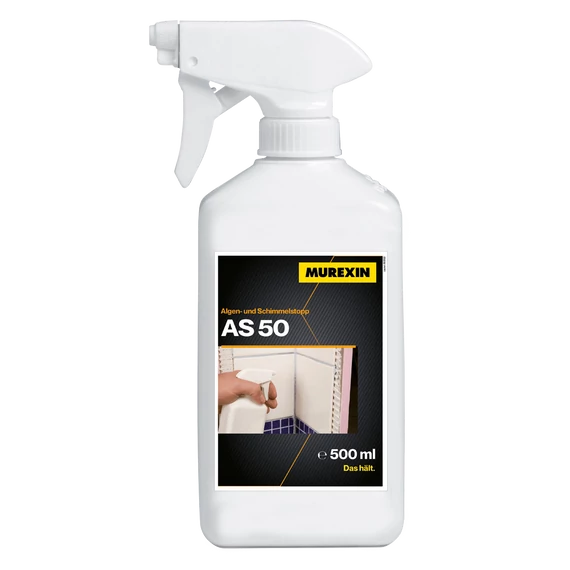 MUREXIN As 50 Alga- És Penész Tisztító, 500 Ml / Db, Szórófejjel