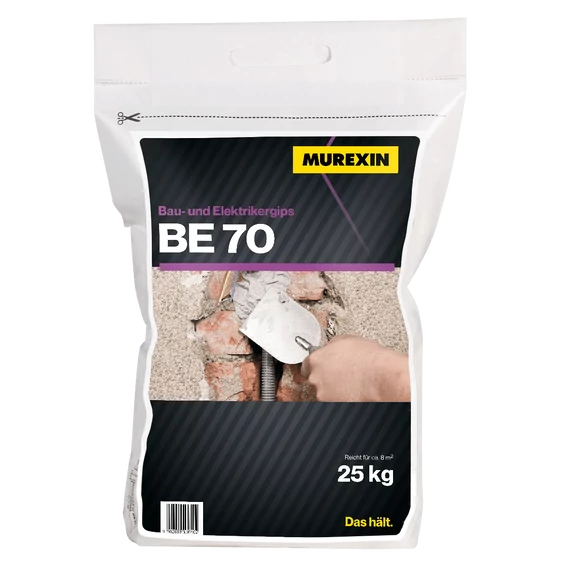 MUREXIN Be 70 ÉpítéSI És SzereléSI gipsz, 25 kg
