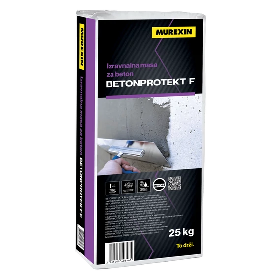 MUREXIN Betonprotekt F Finom Betonjavító Habarcs, 25 kg