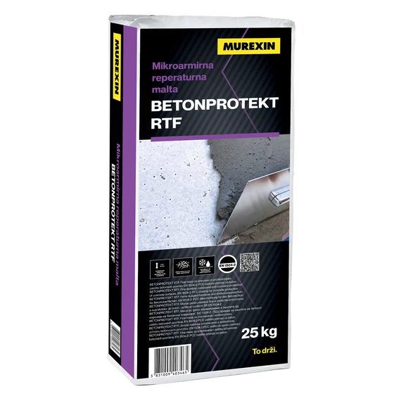 MUREXIN Betonprotekt Rtf Gyors Betonjavító Habarcs, 25 kg