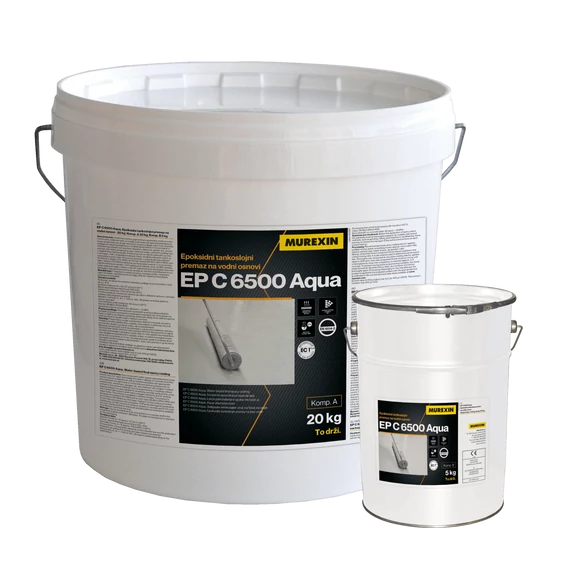 MUREXIN EP C 6500 Aqua Vékonybevonat Ral 1015, 25 kg, A+B Komponens