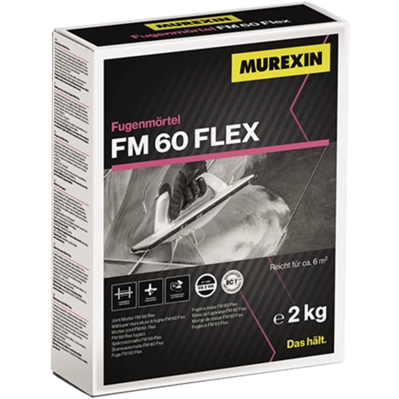 MUREXIN FM 60 Flex Fugázó, Mogyorókrém 201, 2 kg