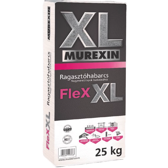 MUREXIN Flex Xl ragasztóhabarcs Szürke, 25 kg