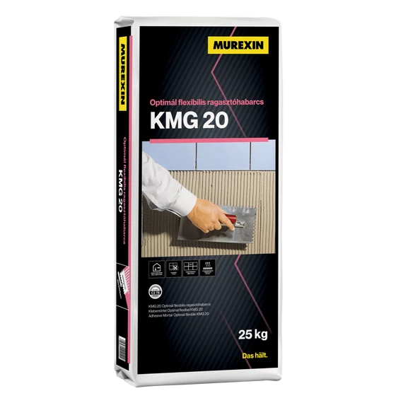 MUREXIN Kmg 20 Optimál Flexibilis ragasztóhabarcs Szürke, 25 kg