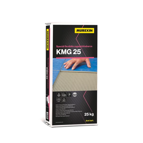 MUREXIN Kmg 25 Speciál Flexibilis ragasztóhabarcs Szürke, 25 kg