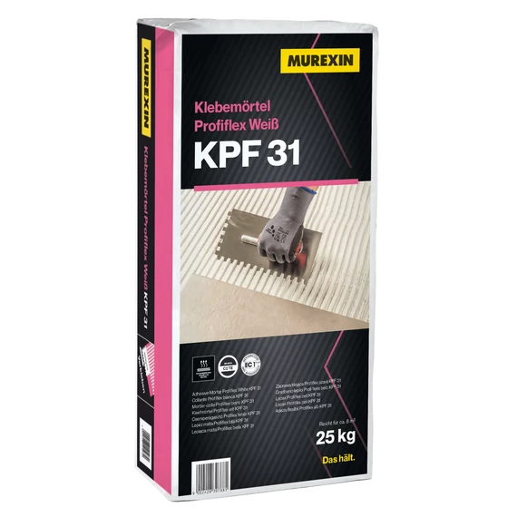 MUREXIN Kpf 31 Profiflex ragasztóhabarcs Fehér, 25 kg