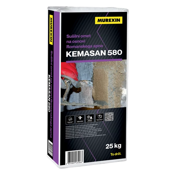 MUREXIN Kemasan 580 Szárító Vakolat, 30 kg