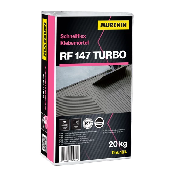 MUREXIN Rf 147 Turbo Gyorsflex ragasztóhabarcs Szürke, 20 kg