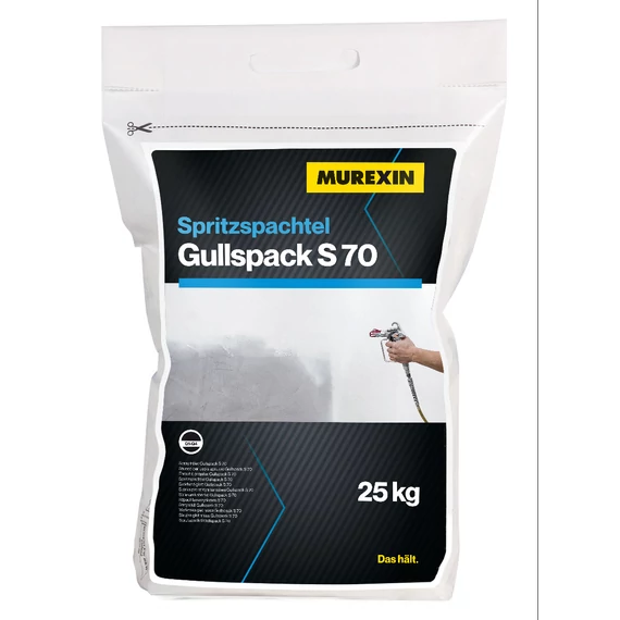 MUREXIN S 70 Gullspack Szórható Glett, 25 kg