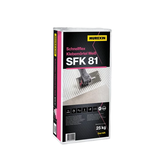 MUREXIN SFK 81 Gyors-Flex Csemperagasztó Fehér, 25 kg
