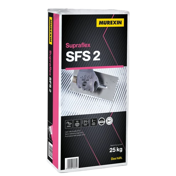 MUREXIN SFS 2 Supraflex ragasztóhabarcs Fehér, 25 kg