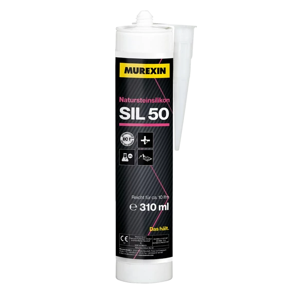 MUREXIN SIL 50 Természeteskő Szilikon Antracit 147, 310 Ml / Db