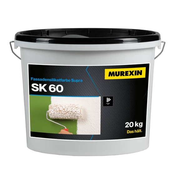 MUREXIN Sk 60 Supra Szilikát Homlokzatfesték Fehér, 20 kg Kb. 13,3 Liter