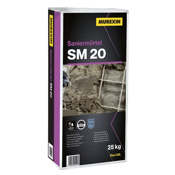 MUREXIN Sm 20 Betonjavító Habarcs, 25 kg