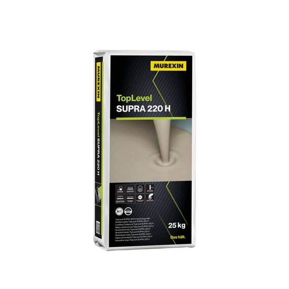 MUREXIN Toplevel Supra 220 H Aljzatkiegyenlítő, 25 kg (Lewell Sp 220 Speciál)