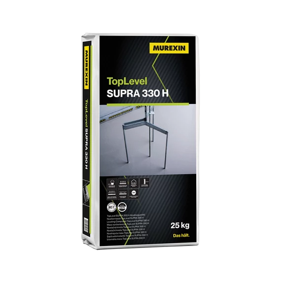 MUREXIN Toplevel Supra 330 H Aljzatkiegyenlítő, 25 kg (Lewell Sp 330 Speciál)