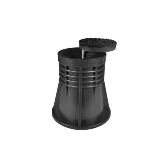 Csapszekrény öntöttvas fedéllel, kerek átm.19 cm,27 cm magas