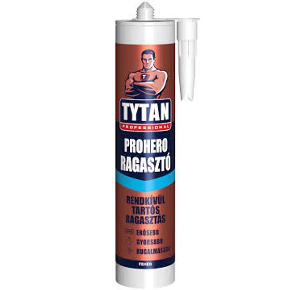Tytan Prohero ragasztó fehér 290 ml/db