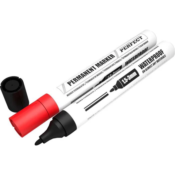 JELÖLŐ FILC, 1.5 - 3.0, FEKETE, 10 db/cs, STALCO PERFECT